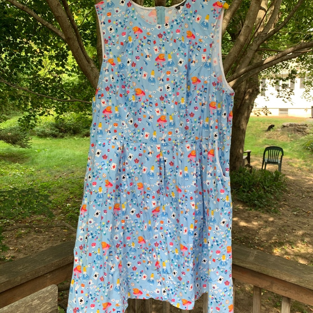 ModCloth Retrolicious Alice inWonderland Dress